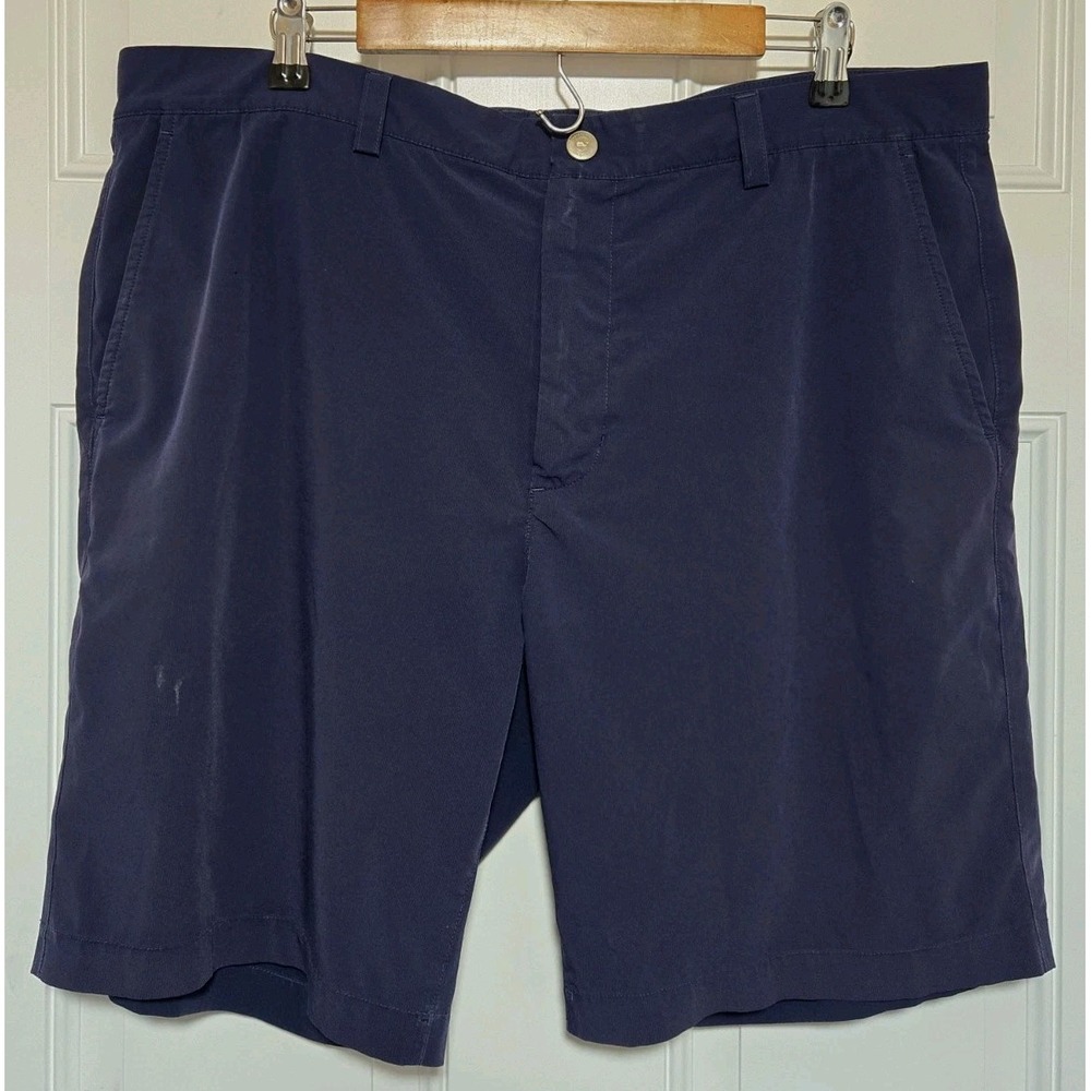 Vineyard Vines Shorts Mens 38 Blue Fairway Performance Chino Preppy Golf